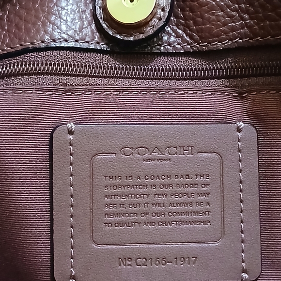 Coach Dempsey Signature Jaquard Stripe/Logo Patch Tote Bag #1917 - Picture 12 of 13